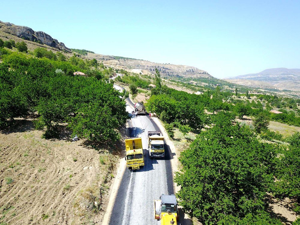 Yalınkaya Mahalle Yolu Asfaltlandı