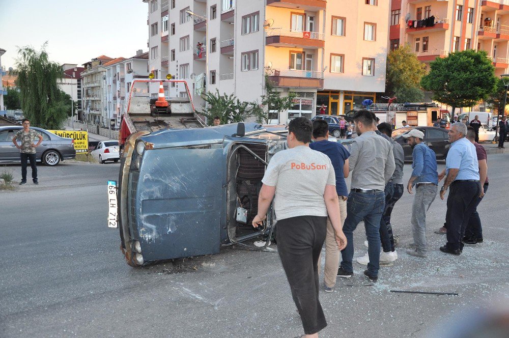 Yozgat’ta Trafik Kazası: 4 Yaralı