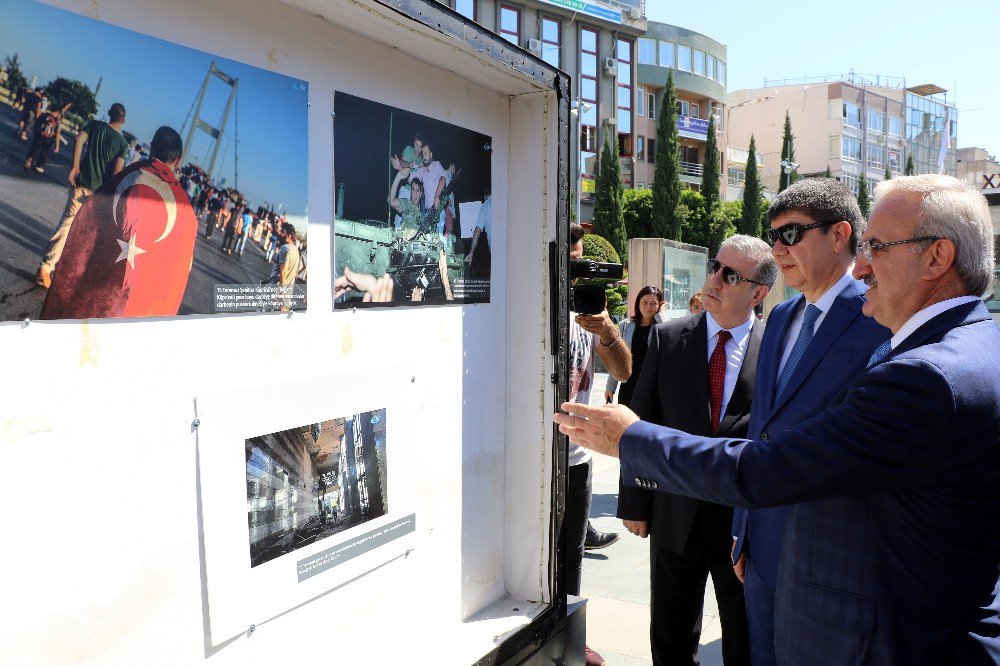 İha’nın ’15 Temmuz Destanı’ Fotoğraf Sergisi Antalya’da Açıldı