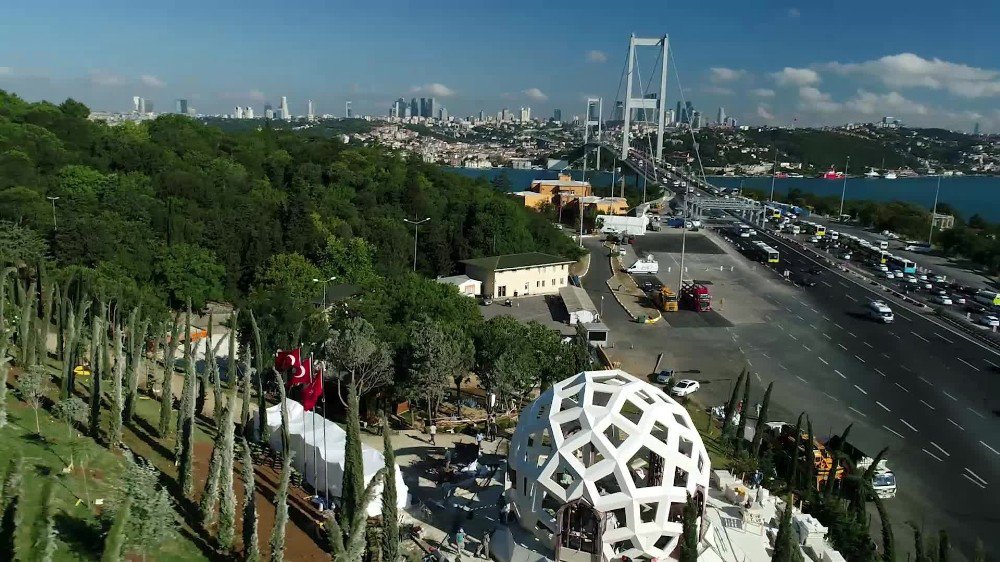 15 Temmuz Şehitler Anıtı’nın İlk Defa İçi Görüntülendi