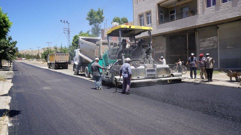 Adıyaman’da Zey Yolu Asfaltlandı