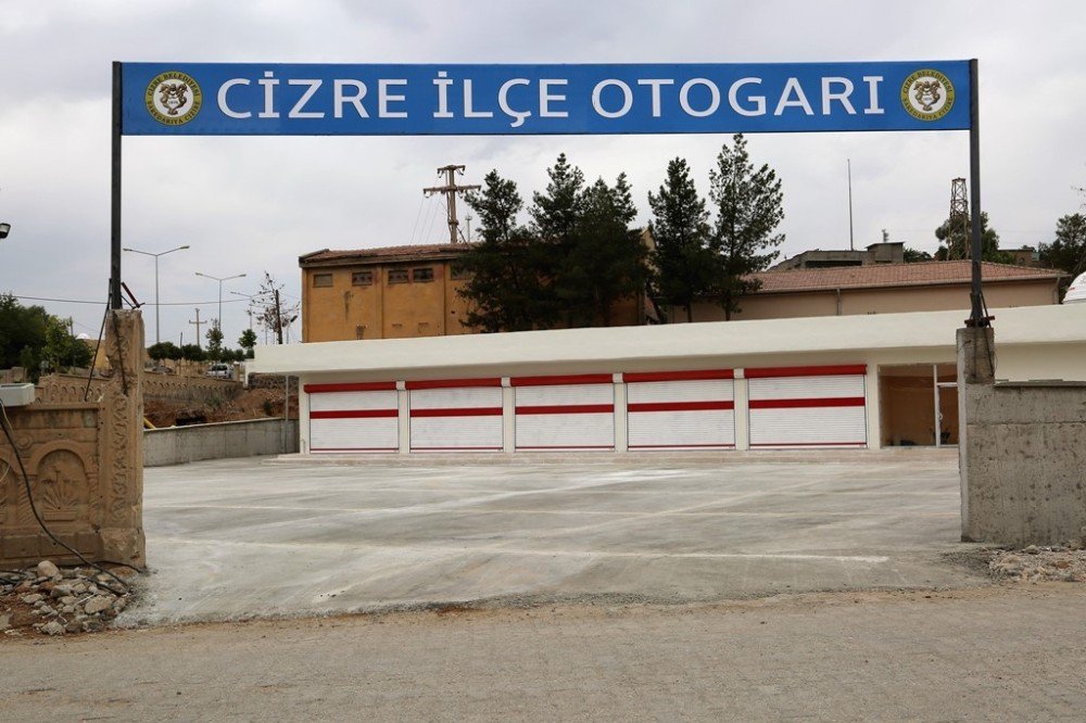 Cizre Belediyesi, İlçe Otogarını Tamamladı