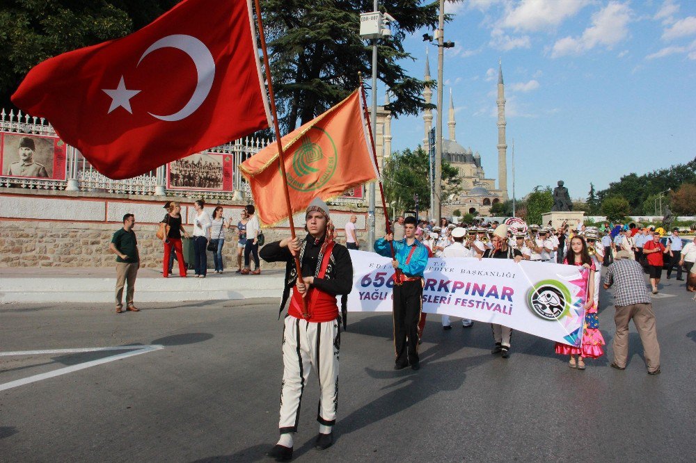 656. Tarihi Kırkpınar Yağlı Güreşleri Festivali Başladı