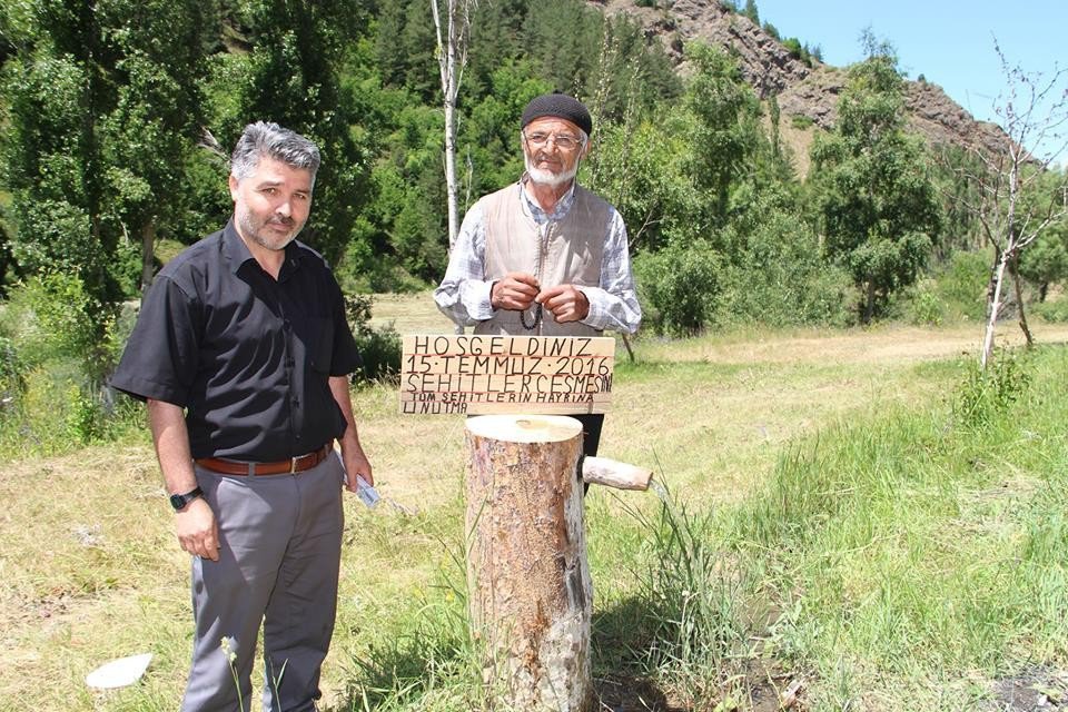 66 Yaşında Özürlü Maaşıyla Şehitlere Çeşme Yaptırdı