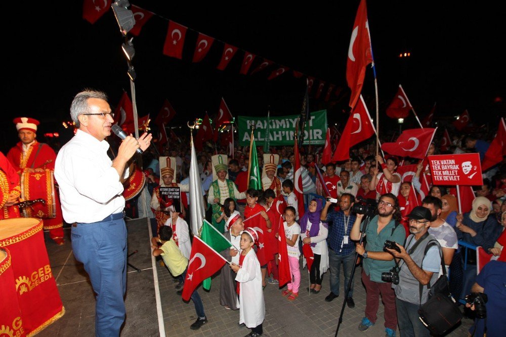 Gebzeliler 15 Temmuz’un Yıl Dönümünde Bir Araya Geliyor