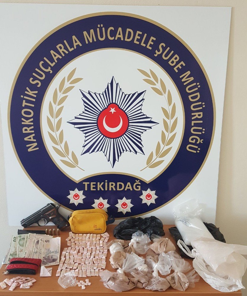 Tekirdağ’da Uyuşturucu Operasyonunda 13 Gözaltı