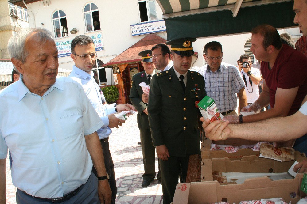 Devrek’te Şehitler İçin Mevlid-i Şerif Okutuldu