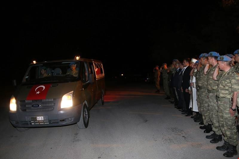 Hakkari Şehidi Memleketine Uğurlandı