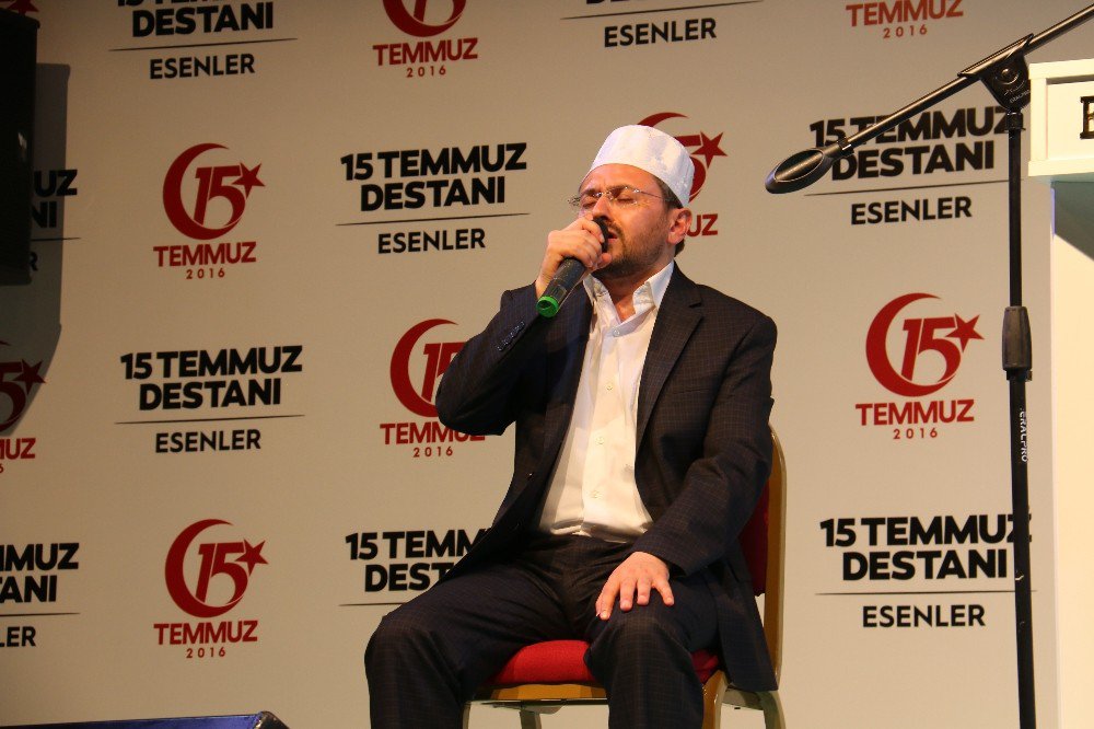 Esenler’de 15 Temmuz Şehitleri İçin ‘Dua Gecesi’ Düzenlendi