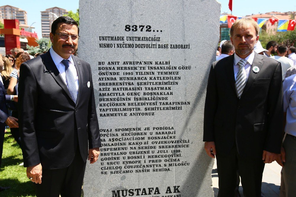 Srebrenitsa Soykırımı Şehitleri Keçiören’de Anıldı