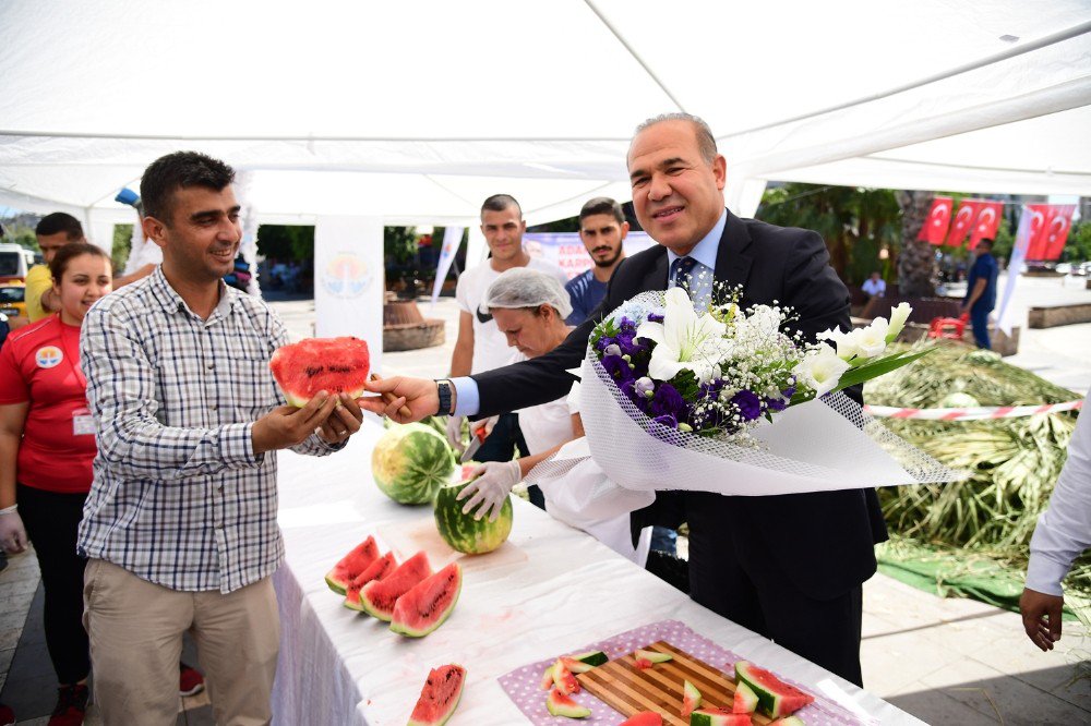 Başkan Sözlü: ‘’Adana’nın Sıcağı Varsa Karpuzu Da Var’’