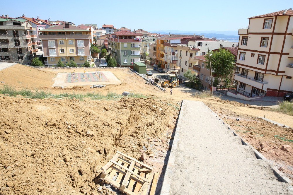 Darıca’ya Yeni Parklar Yapılıyor