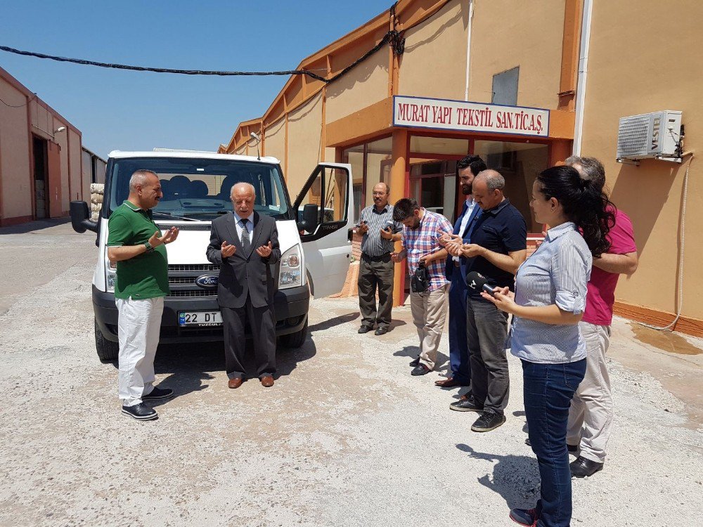 Hayırsever İş Adamı Kur-an Kursu Öğrencileri İçin İl Müftülüğüne Araç Bağışladı