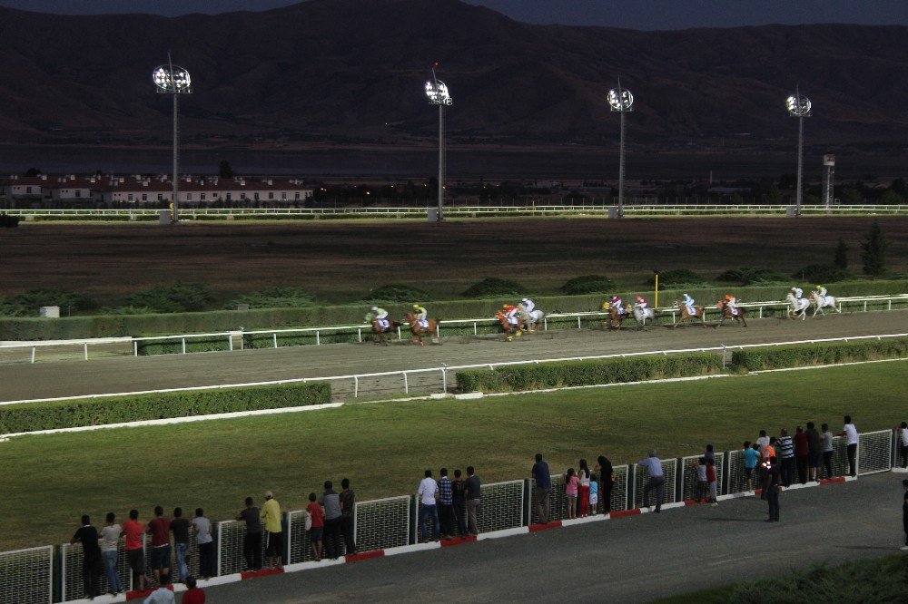 Elazığ’da Gece At Yarışları Başladı