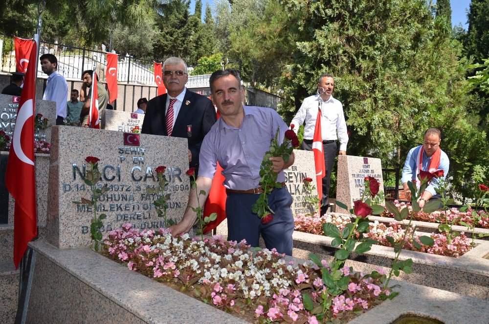 Gemlik’te Şehitler Anıldı