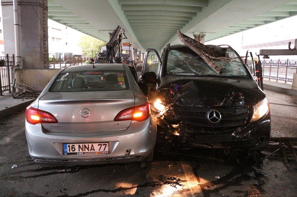 Mecidiyeköy’de Trafik Kazası: 1’i Ağır, 3 Yaralı