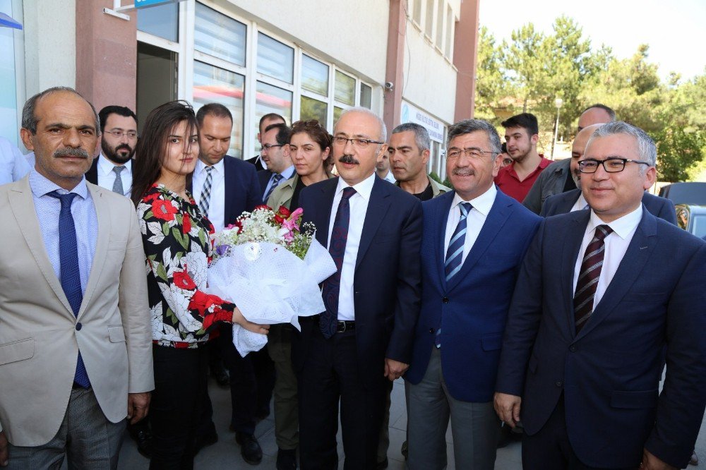 Kalkınma Bakanı Lütfi Elvan Başkan Akdoğan’ı Ziyaret Etti