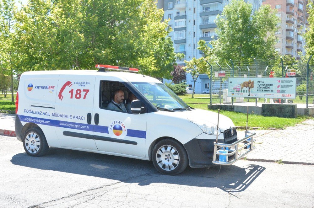 Kayserigaz Kaçak Arama Faaliyetlerini Gerçekleştirdi