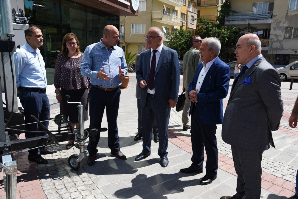 Başkan Ergün, Mobil Jeneratör Ve Işık Kulelerini İnceledi