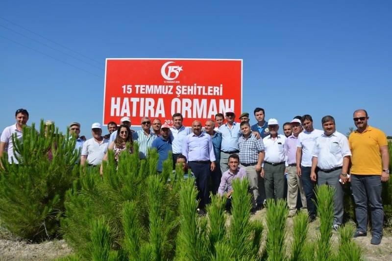 Selendi Ve Soma’da 15 Temmuz Hatıra Ormanı