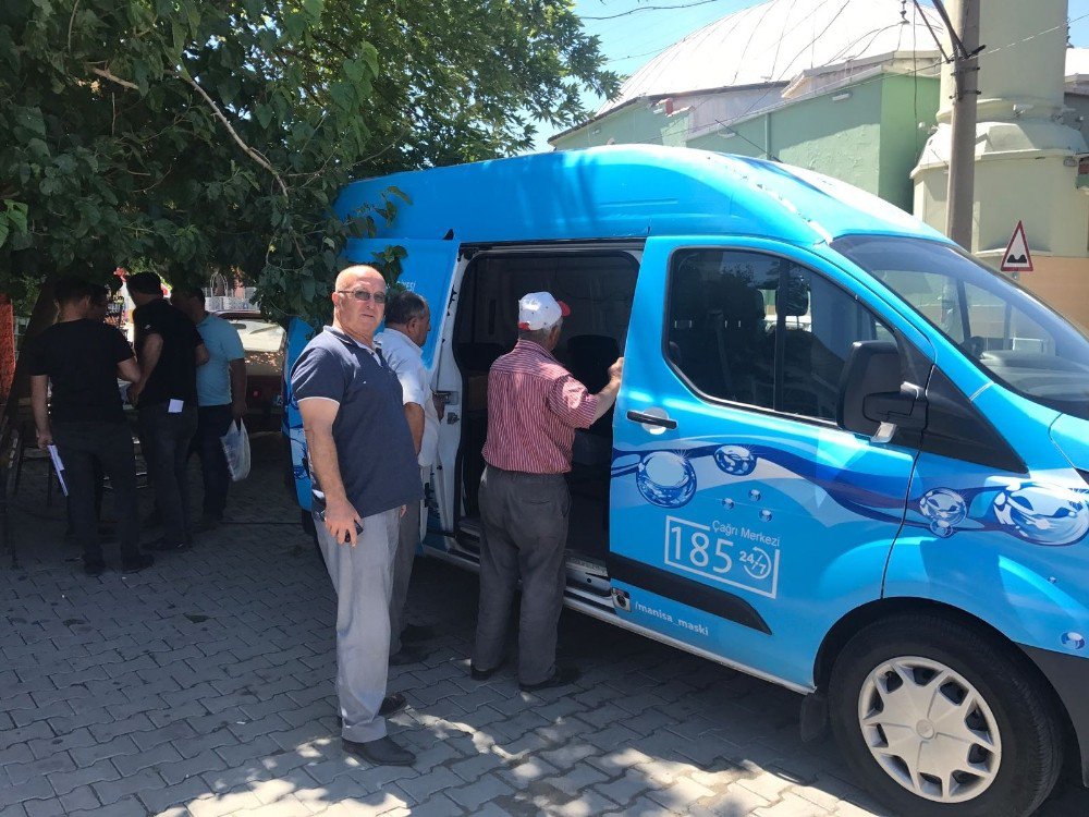 Maski’nin Mobil Tahsilat Aracı Kırkağaç’ta