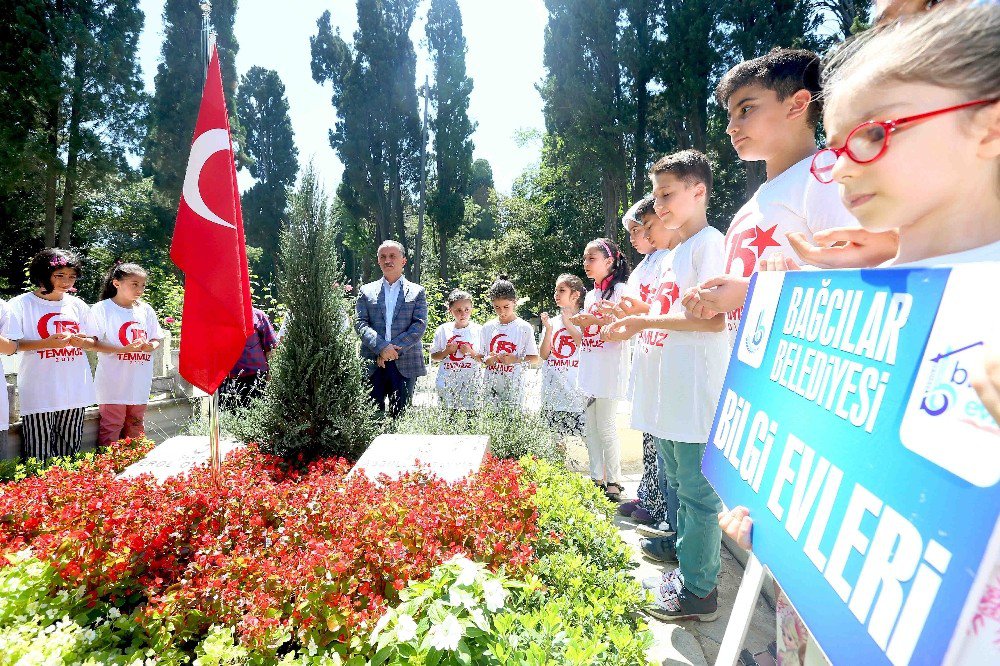 Bilgi Evi Öğrencileri Abdullah Tayyip Olçok’u Mezarı Başında Andı