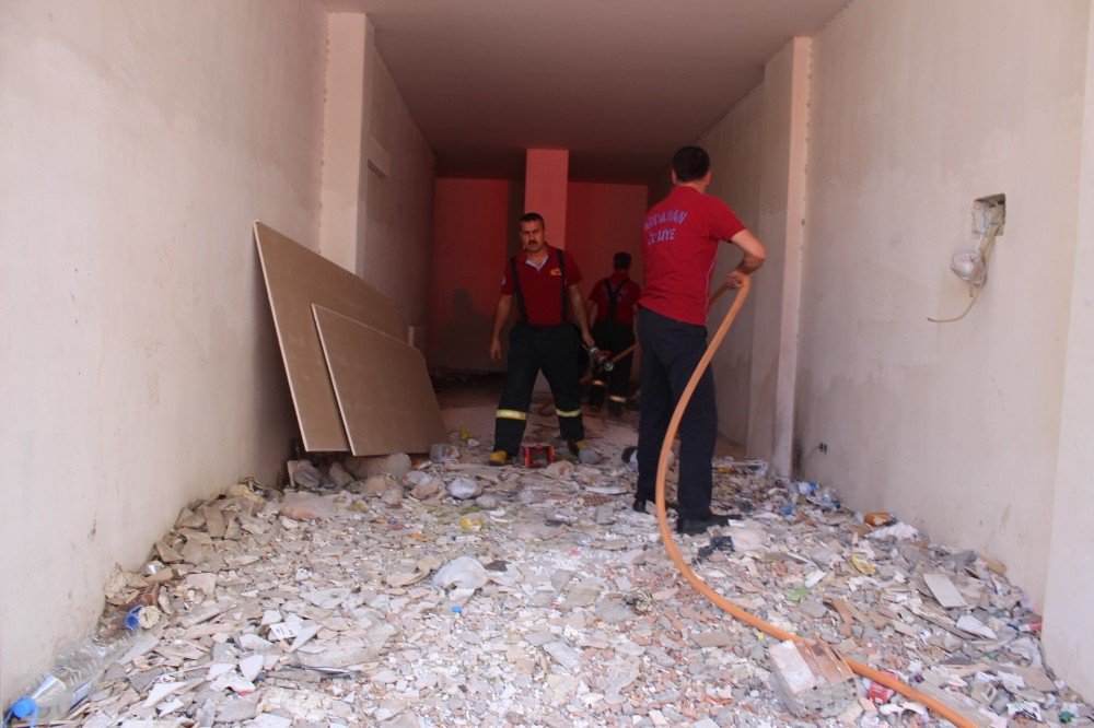 Adıyaman’da Odunluk Yangını