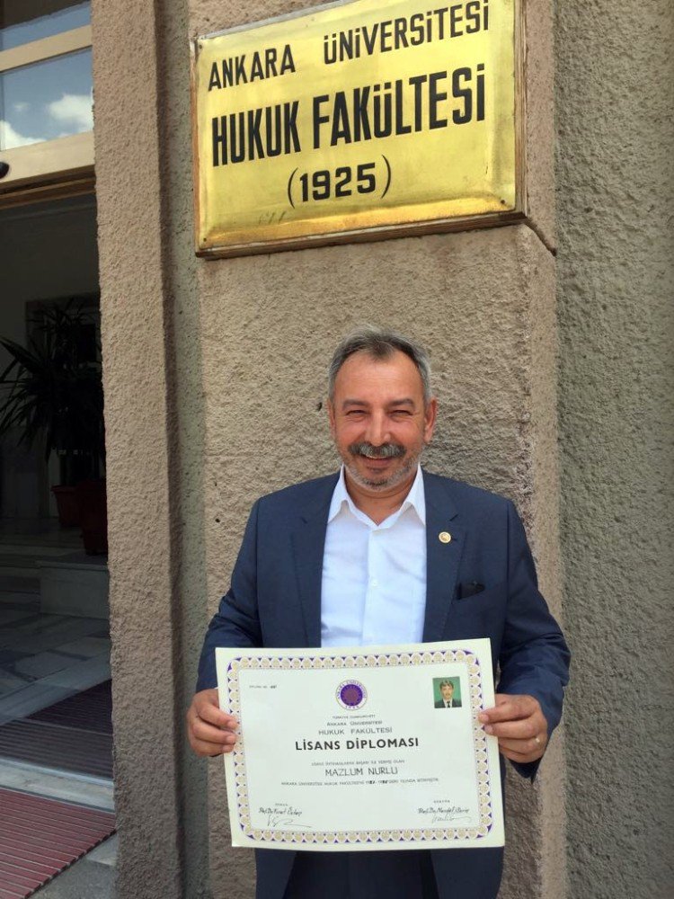 Chp’li Nurlu Diplomasına 29 Yıl Sonra Kavuştu