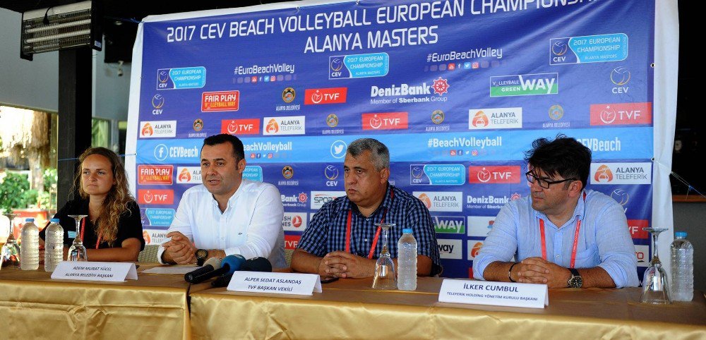 Kadınlar Plaj Voleybolu Avrupa Şampiyonası’nın Basın Toplantısı Gerçekleştirildi