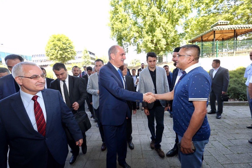 Başbakan Yardımcısı Numan Kurtulmuş’un Strazburg Ziyareti