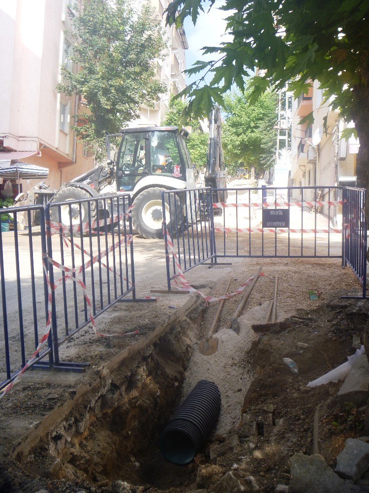 Bilecik’te İbrahim Bey Caddesi Yenileniyor