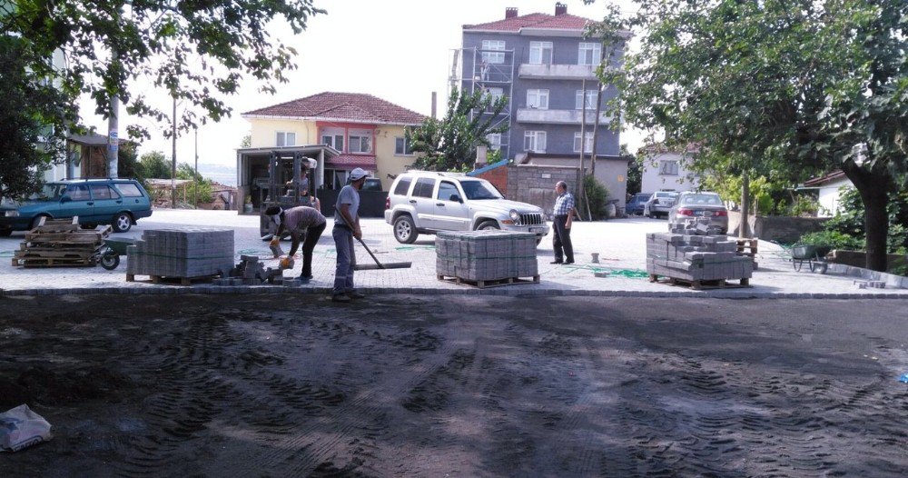 Denizli Mahallesinde Üstyapı Çalışmaları Başladı