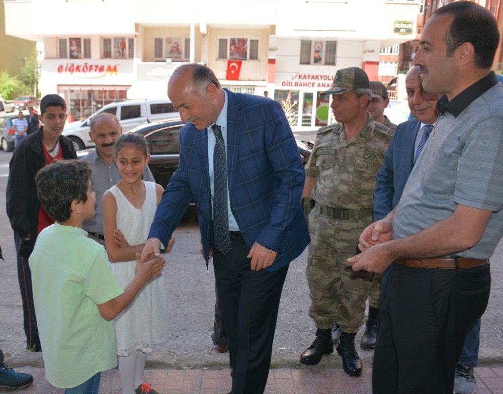 Vali Azizoğlu, 15 Temmuz Gazisi Çılğı’yı Unutmadı