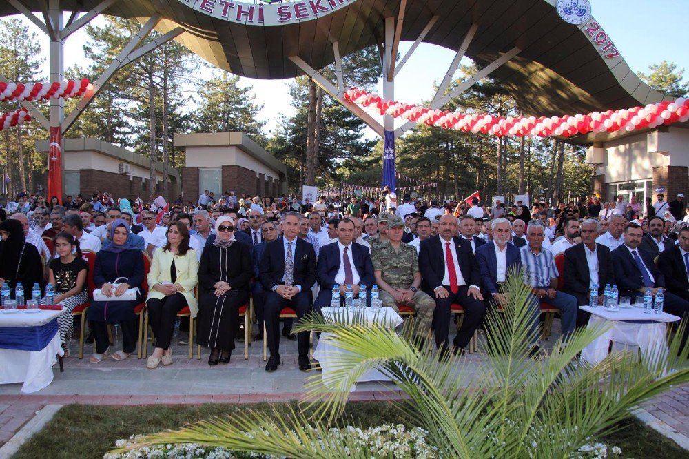 Şehit Polis Fethi Sekin Mesire Alanı Törenle Açıldı