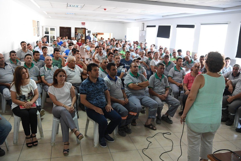 Konyaaltı Belediyesi Personeline “İş Sağlığı Ve Güvenliği” Eğitimi