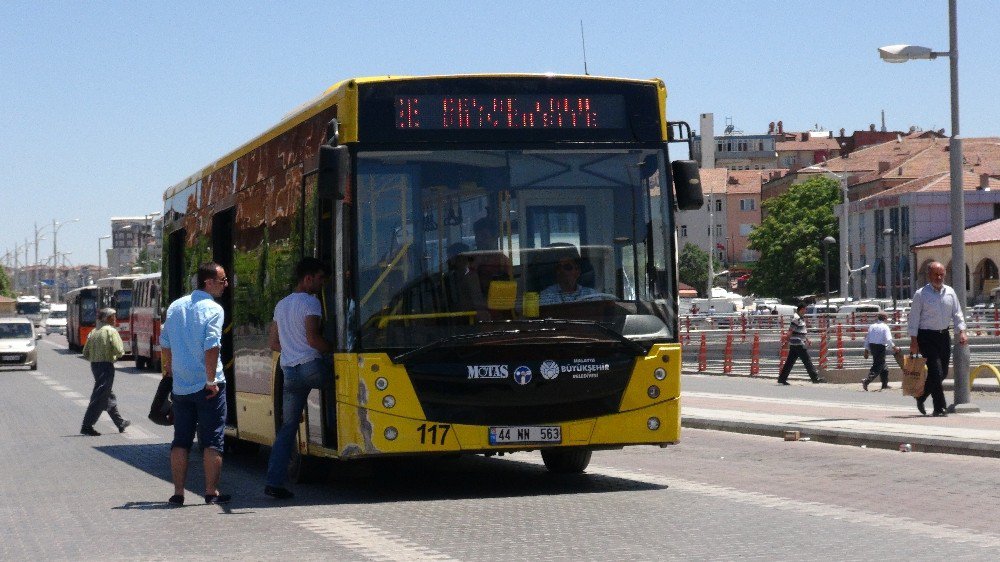 Malatya’da 14 Ve 15 Temmuz Akşamları Belediye Otobüsleri Ücretsiz Hizmet Verecek