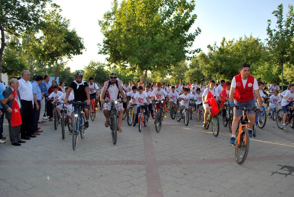 Manisa’da Pedallar “15 Temmuz Şehitleri” Anısına Çevrildi