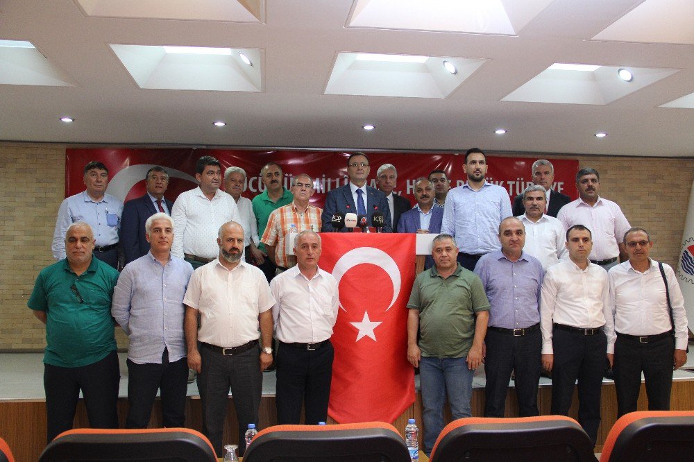 Türkiye-avrupa Birliği Karma İstişare Komitesi Mersin Temsilcilerinden 15 Temmuz Mesajı