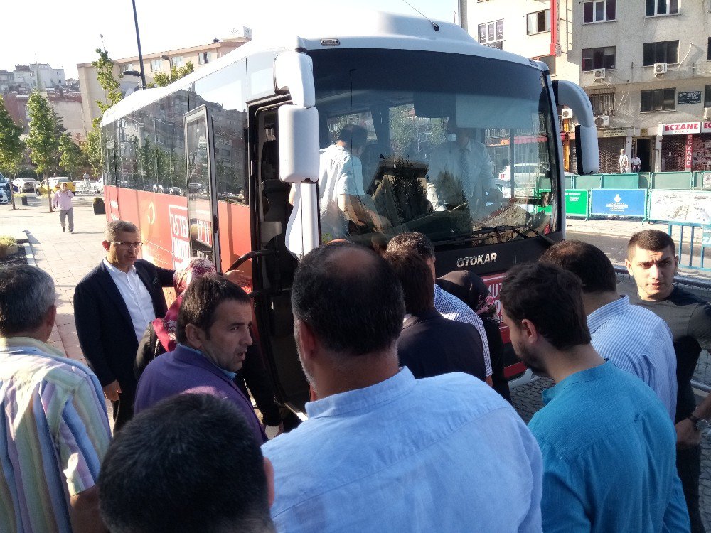 Üsküdar Belediye Başkanı Hilmi Türkmen Darbe Davaları İçin Silivri’ye Gitti