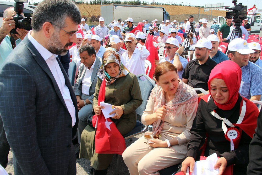 15 Temmuz Şehitleri, Orhanlı Gişelerde Anıldı