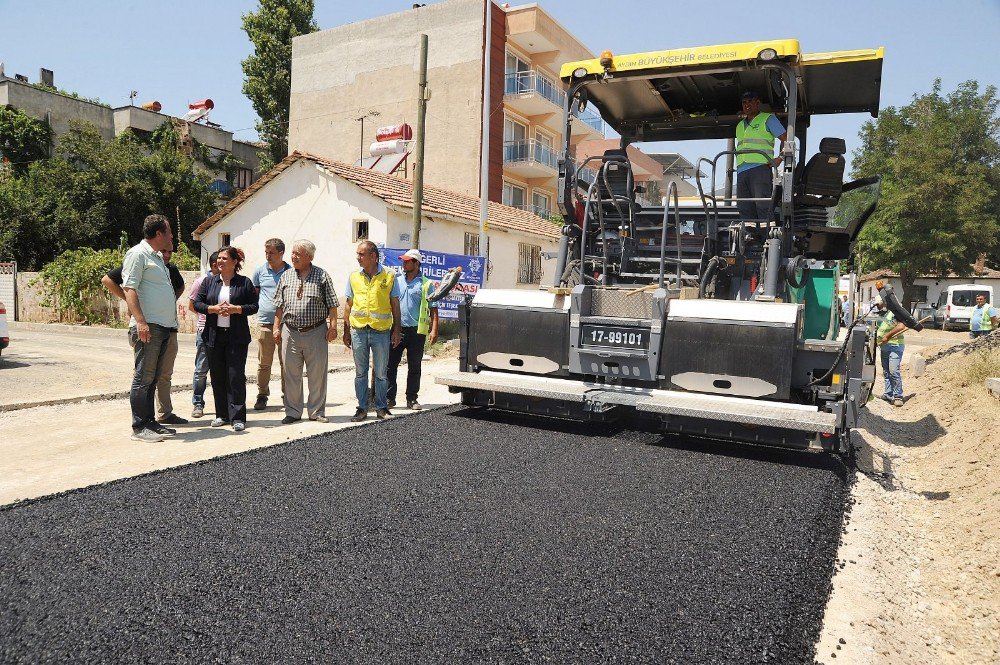 Başkan Çerçioğlu, Germencik’te Çalışmaları Yerinde İnceledi