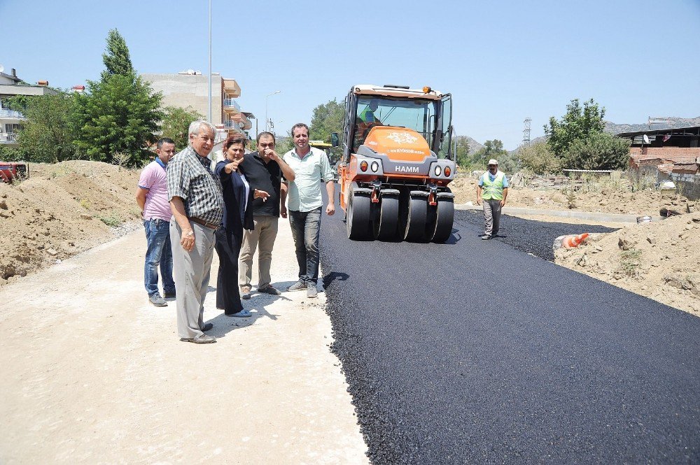 Başkan Çerçioğlu, Germencik’te Çalışmaları Yerinde İnceledi