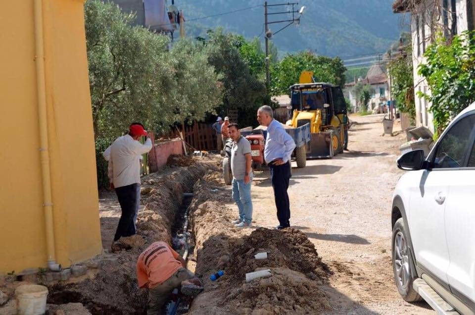 Bayırköy’de Alt Yapı Çalışmaları Devam Ediyor