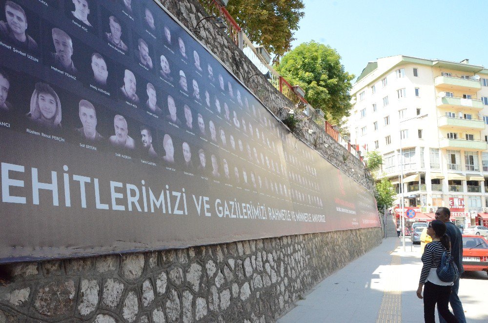 15 Temmuz Şehitlerinin İsimleri Yaşatılıyor