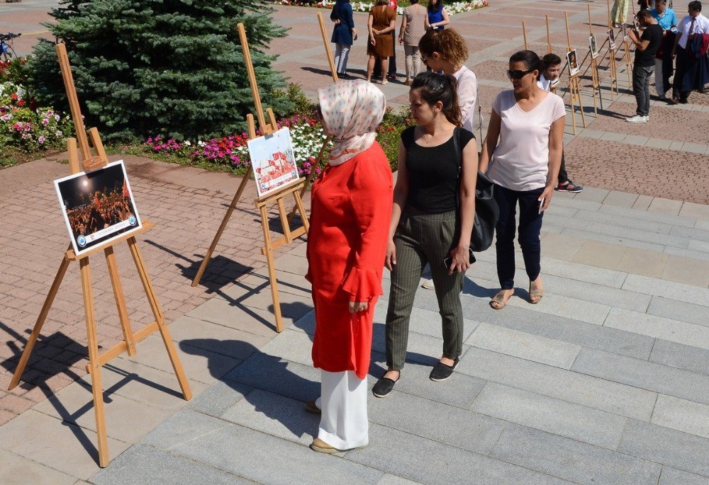 Esogü 15 Temmuz Demokrasi Ve Milli Birlik Günü Töreninde Tek Yürek Oldu