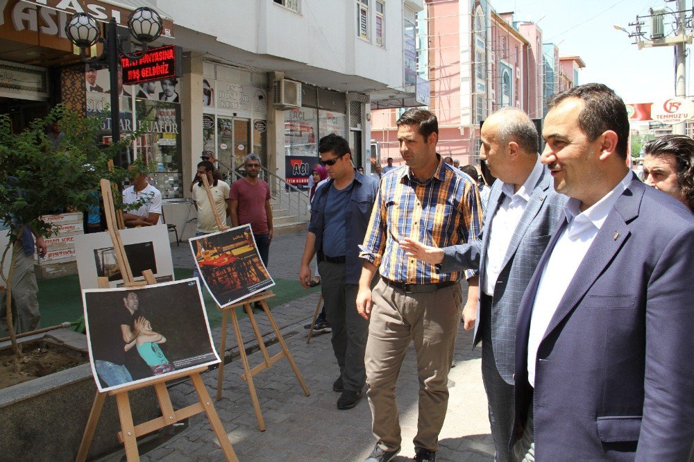 Bismil’de 15 Temmuz Sergisine Yoğun İlgi