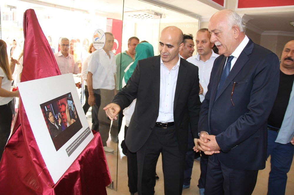 İha’nın "15 Temmuz Destanı" Fotoğraf Sergisi İskenderun’da Açıldı