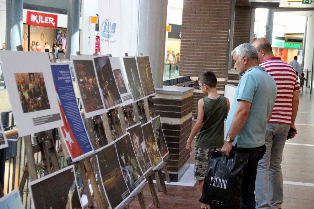 İha’nın ’15 Temmuz Destanı’ Fotoğraf Sergisi Kayseri’de Açıldı