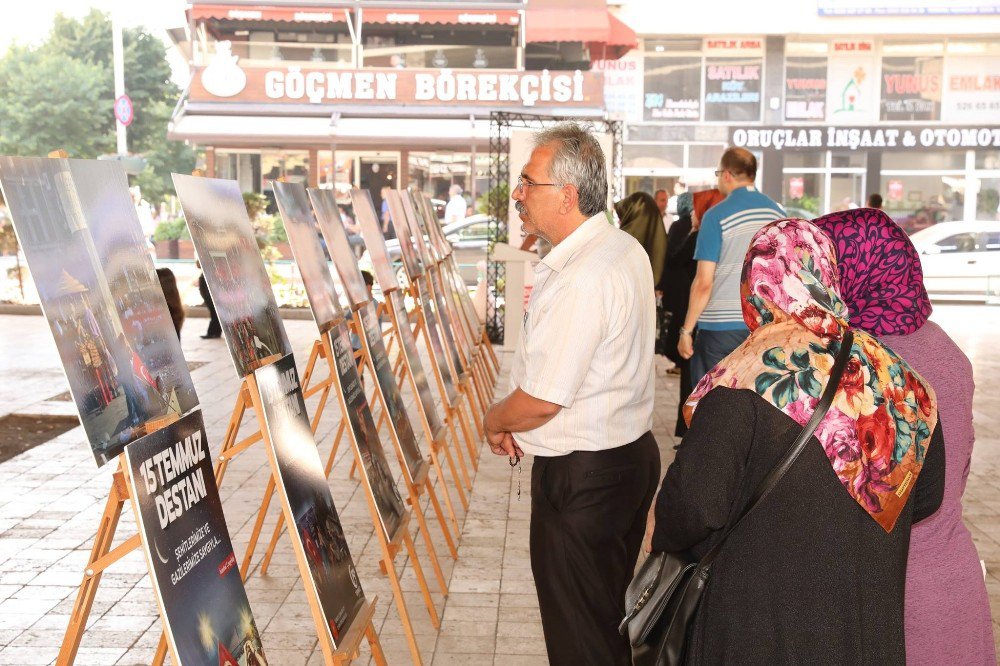 Körfez’de 15 Temmuz Konulu Fotoğraf Sergisi Açıldı