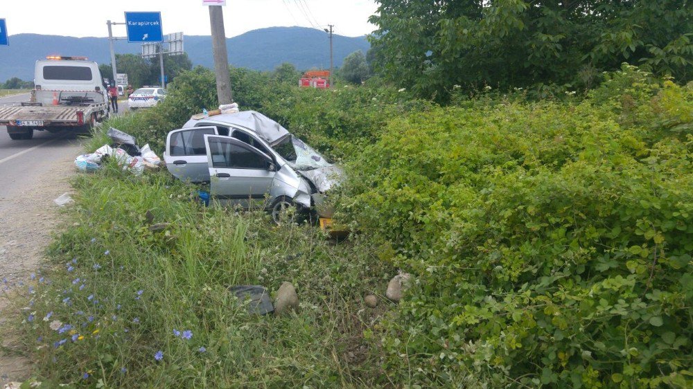 Sakarya’da Trafik Kazası: 1 Ölü 3 Yaralı